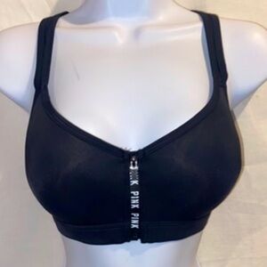 Women’s size Large PINK Ultimate padded Push Up sports bra